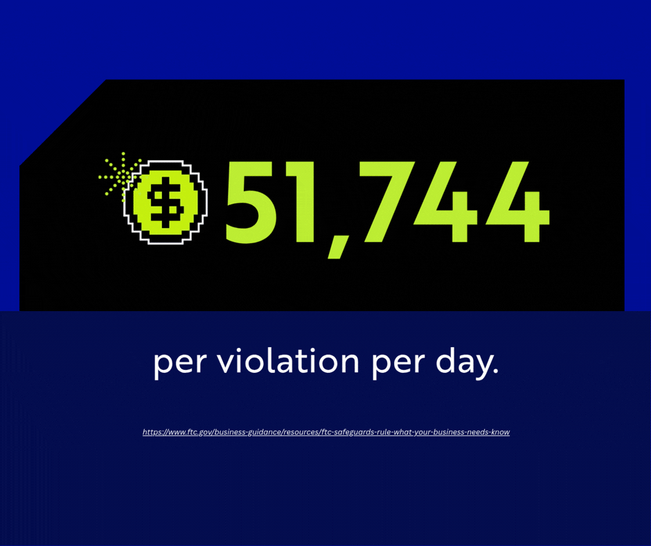 If a firm advises clients on financial services, mortgage transactions, or tax preparation, the FTC Safeguards Rule can apply, with civil penalties of up to $51,744 per violation per day.