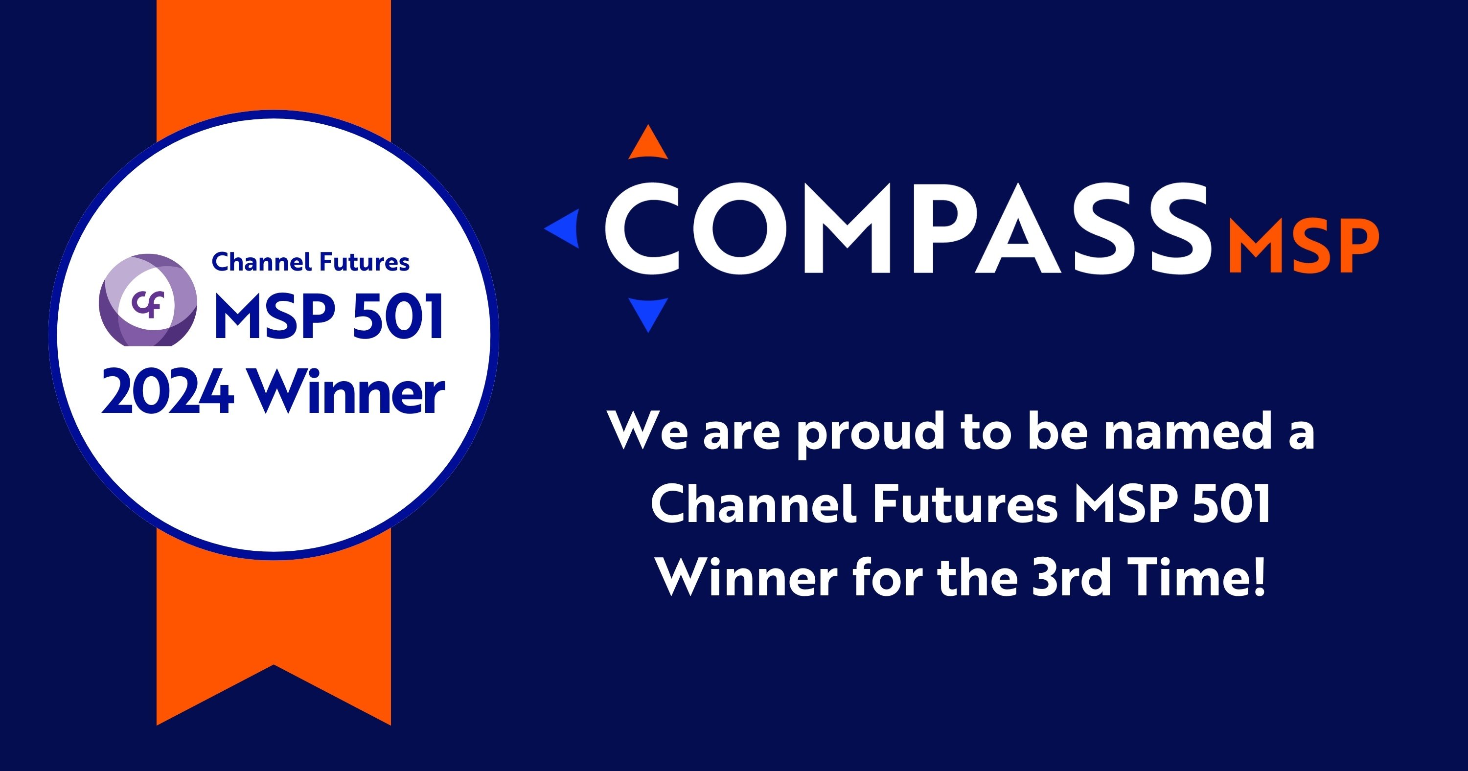 CompassMSP Ranked on Channel Futures 2024 MSP 501